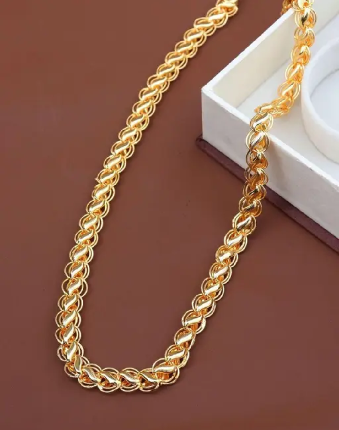 Gold Plated Rope Chain