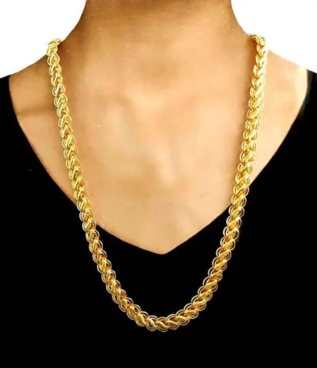 Gold Plated Rope Chain