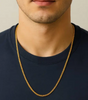 Premium Unisex Gold Plated Chain – Elegant Daily Wear