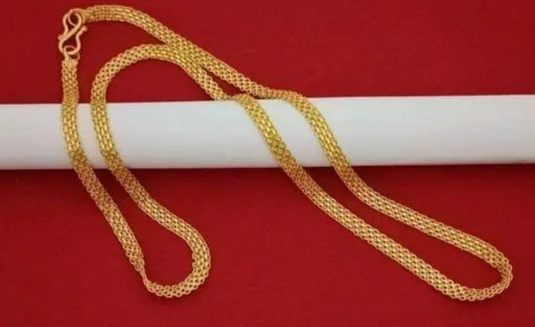 Premium Unisex Gold Plated Chain – Elegant Daily Wear